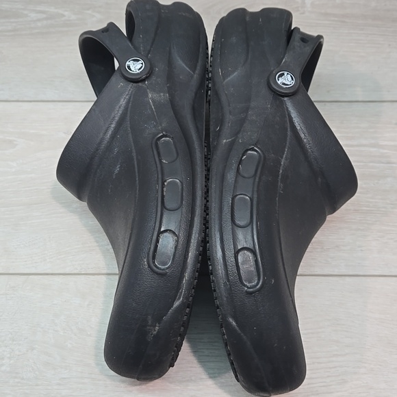 Crocs Men\'s Black Outdoor Rubber Clogs Shoes Sz 13 main image 9